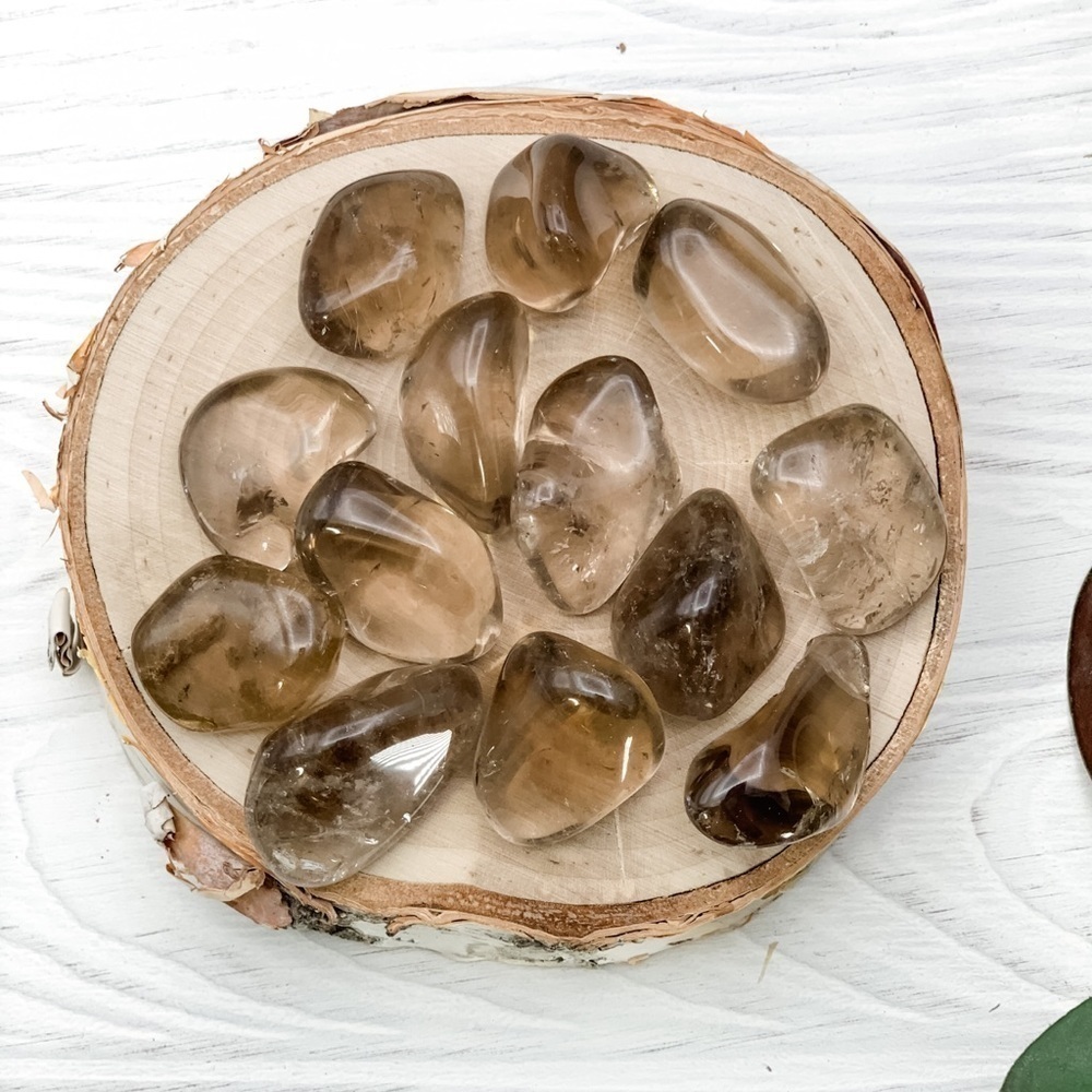 Smoky Quartz Crystal Polished Stone (1 Per Order)